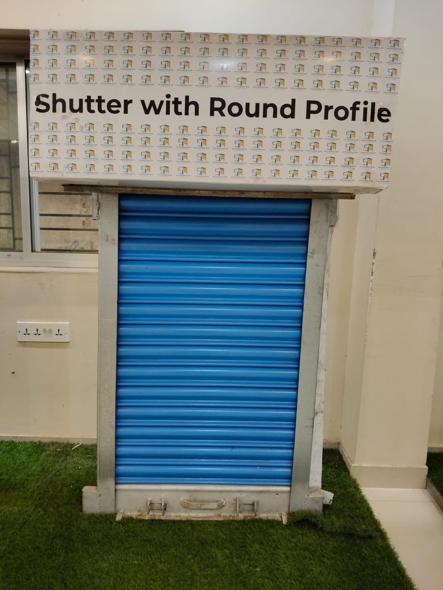 Rolling Shutter with Round Profile