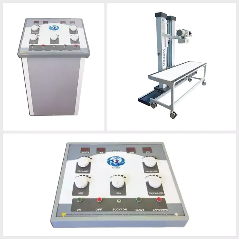 Ceiling Free Fixed X-Ray Machine with DR Systems and Non Transparent MOBIT Table