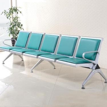 5 Seater MS Waiting Chair with Cushion