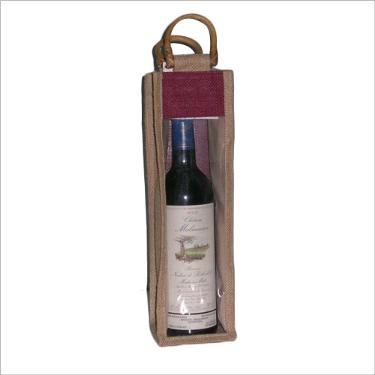 Jute Wine Bags