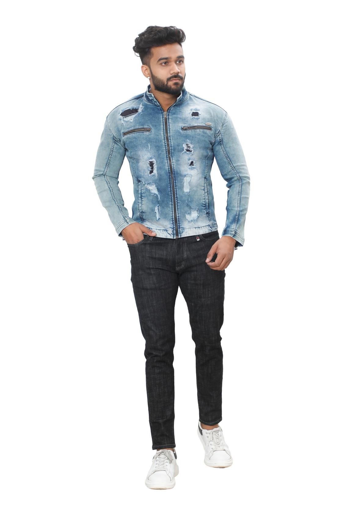 Dusty Denim Shaded Jackets