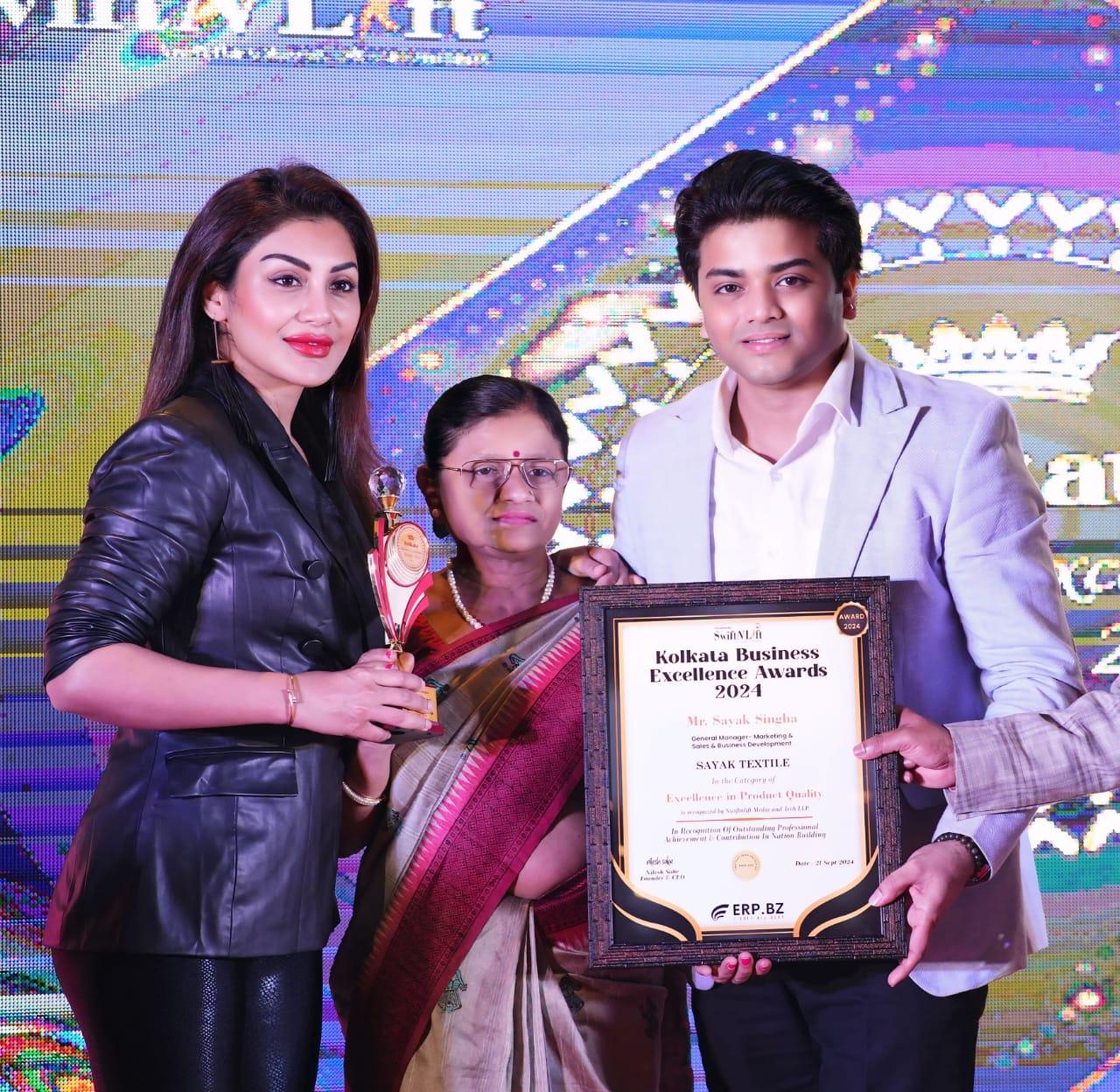 Kolkata Business Excellence Award